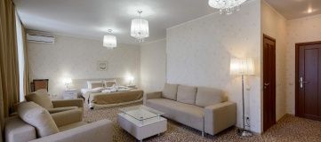 Hotel complex «CRONA Medical & SPA Hotel» Novosibirsk oblast Lyuks Studio, фото 4_3