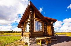  Eko-derevnya «CHunki» Republic Of Karelia Izba «Solnechnaya»