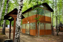 Park Hotel «Victory Park» Sverdlovsk oblast Dvuhetajnaya besedka